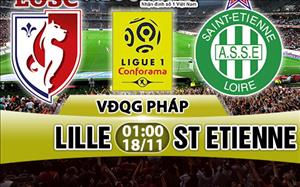 Nhận định Lille vs St.Etienne 01h00 ngày 18/11 (Ligue 1 2017/18)