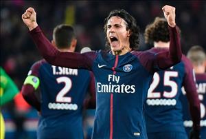 PSG 4-1 Nantes: Cavani vui, Neymar ... buồn