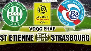 Nhận định St.Etienne vs Strasbourg 02h45 ngày 25/11 (Ligue 1 2017/18)