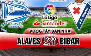 Nhận định Alaves vs Eibar 19h00 ngày 25/11 (La Liga 2017/18)