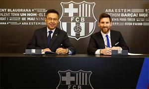 NÓNG: Lionel Messi CHÍNH THỨC ở lại Barca đến năm 2021