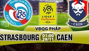 Nhận định Strasbourg vs Caen 01h00 ngày 29/11 (Ligue 1 2017/18)