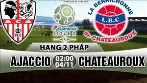 Nhận định Ajaccio vs Chateauroux 02h00 ngày 4/11 (Hạng 2 Pháp 2017/18)