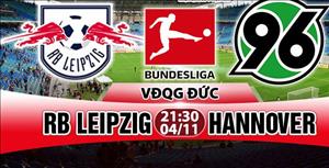 Nhận định RB Leipzig vs Hannover 21h30 ngày 04/11 (Bundesliga 2017/18)