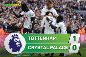 Tổng hợp: Tottenham 1-0 Crystal Palace (Vòng 11 NHA 2017/18)