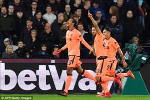 Tổng hợp: West Ham 1-4 Liverpool (Vòng 11 NHA 2017/18)