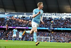 Kevin De Bruyne là điểm yếu duy nhất của Man City