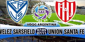 Nhận định Velez Sarsfield vs Union Santa Fe 07h05 ngày 7/11 (VĐQG Argentina)