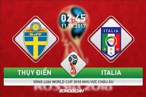 Thụy Điển vs Italia (2h45 ngày 11/11): Khi người thuyền trưởng tỉnh ngộ…