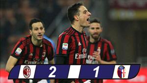 AC Milan 2-1 Bologna: Chiến thắng đầu tay của HLV Gattuso