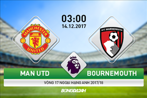 Man Utd vs Bournemouth (3h ngày 14/12): Bắt đầu hành trình vớt vát niềm vui