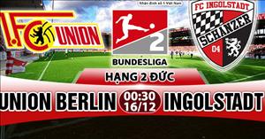 Nhận định Union Berlin vs Ingolstadt 00h30 ngày 16/12 (Hạng 2 Đức 2017/18)