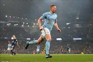Kevin De Bruyne là chân chuyền hay nhất lịch sử Premier League
