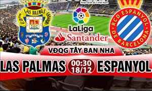 Nhận định Las Palmas vs Espanyol 00h30 ngày 18/12 (La Liga 2017/18)