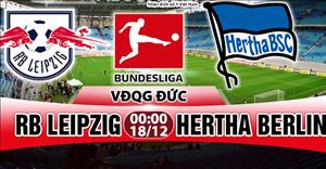 Nhận định Leipzig vs Hertha Berlin 00h00 ngày 18/12 (Bundesliga 2017/18)