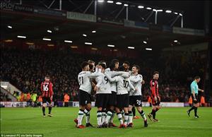 Bournemouth 0-4 Liverpool: Xong bài xoay tua, giờ học chuyển nhượng