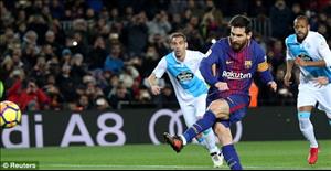 Tổng hợp: Barca 4-0 Deportivo (Vòng 16 La Liga 2017/18)