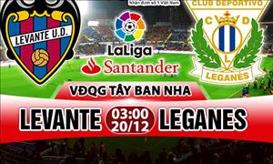 Nhận định Levante vs Leganes 03h30 ngày 20/12 (La Liga 2017/18)