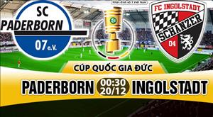 Nhận định Paderborn vs Ingolstadt 00h30 ngày 20/12 (Cúp QG Đức 2017/18)
