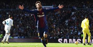 Tổng hợp: Real Madrid 0-3 Barca (Vòng 17 La Liga 2017/18)