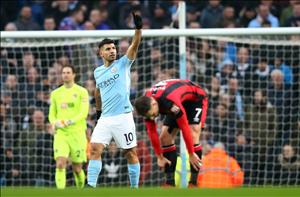 Những thống kê đáng nhớ sau trận Man City 4-0 Bournemouth