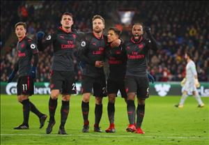 Arsenal thiết lập kỷ lục mới sau trận thắng Palace