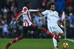 Chấm điểm Athletic Bilbao 0-0 Real Madrid: Hoan hô Marcelo!