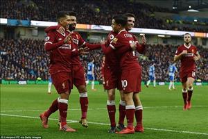 Thấy gì qua chiến thắng hủy diệt của Liverpool trước Brighton?