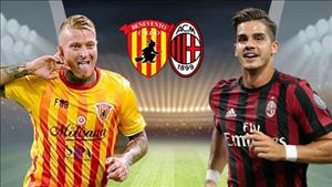 Nhận định Benevento vs AC Milan 18h30 ngày 3/12 (Serie A 2017/18)