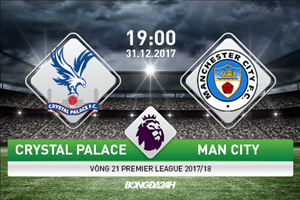 Crystal Palace vs Man City (19h00 ngày 31/12): Kỷ lục nữa chứ?