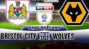 Nhận định Bristol City vs Wolves 00h30 ngày 31/12 (Hạng Nhất Anh 2017/18)