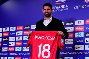 Diego Costa chính thức trở về Atletico Madrid