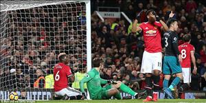 Điểm nhấn sau trận hòa tai hại của M.U trước Southampton