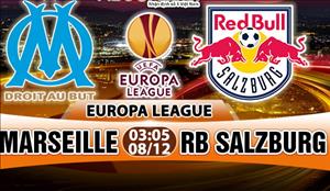 Nhận định Marseille vs Salzburg 03h05 ngày 08/12 (Europa League 2017/18)