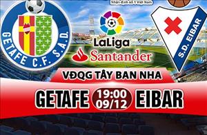 Nhận định Getafe vs Eibar 19h00 ngày 9/12 (La Liga 2017/18)