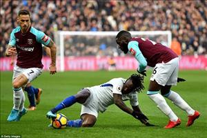 Những thống kê nói lên sự thảm hại của Chelsea trong trận thua West Ham