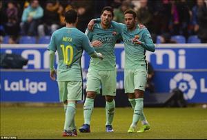 Alaves 0-6 Barca: MSN trở lại nhưng đừng mừng vội