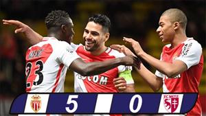 Monaco 5-0 Metz: Hattrick của Thierry Henry mới