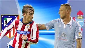 Nhận định Atletico Madrid vs Celta Vigo 02h45 ngày 13/2 (La Liga 2016/17)