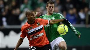 Nhận định St.Etienne vs Lorient 23h00 ngày 12/2 (Ligue 1 2016/17)