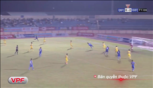Siêu phẩm đánh đầu thuộc diện của hiếm ở bóng đá Việt Nam