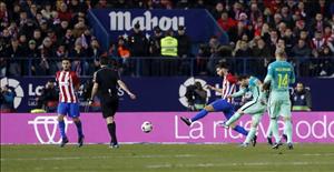 Atletico 1-2 Barca: Siêu phẩm của Messi là khác biệt