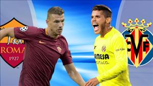 Nhận định AS Roma vs Villarreal 01h00 ngày 24/2 (Europa League 2016/17)