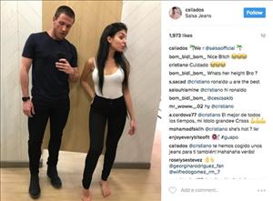 Ngôi sao Ronaldo đe dọa bạn gái mới