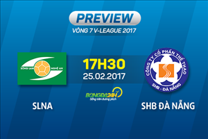 SLNA vs SHB Đà Nẵng (16h30 ngày 26/2): “Lời nguyền”… sân nhà