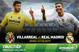 Villarreal 2-3 Real Madrid (KT): Giành lại ngôi đầu sau màn ngược dòng nghẹt thở