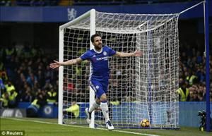 Những thống kê ấn tượng trận Chelsea 3-1 Swansea
