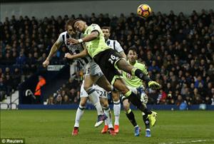 Tổng hợp: West Brom 2-1 Bournemouth (Vòng 26 NHA 2016/17)