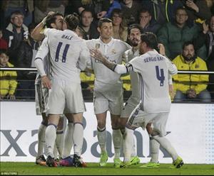 Tổng hợp: Villarreal 2-3 Real Madrid (Vòng 24 La Liga 2016/17)