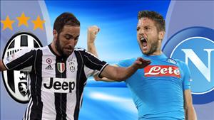 Nhận định Juventus vs Napoli 02h45 ngày 1/3 (Coppa Italia 2016/17)